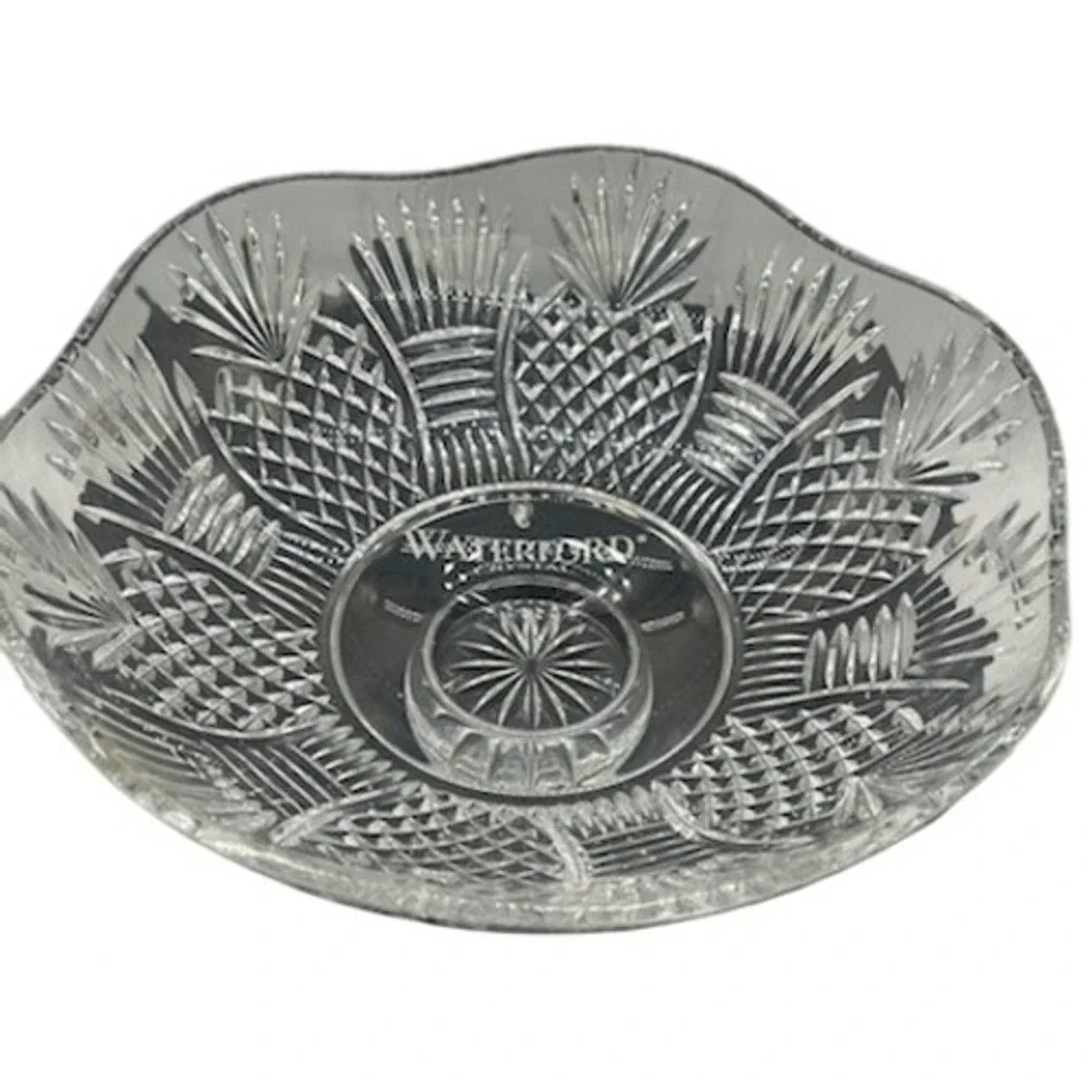 Waterford Crystal Ltd Edition‎ Large Thanksgiving Harvest Bowl Signed